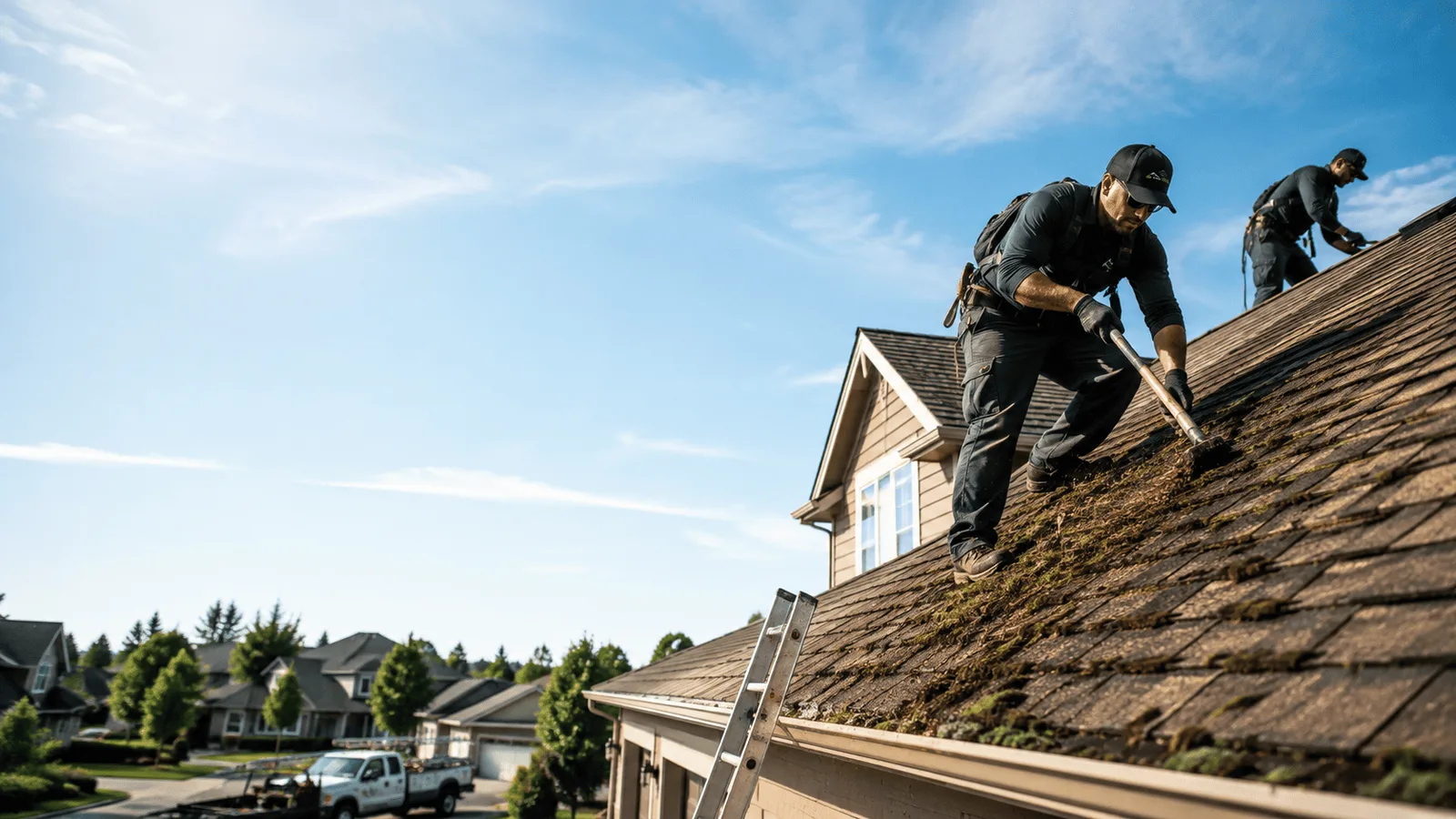 Roof Moss Removal in Fine, NY near me